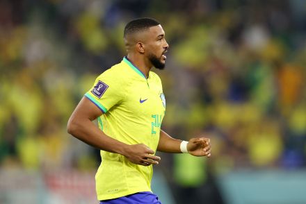 Bremer in action for Brazil