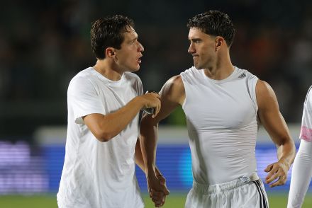 Dusan Vlahovic and Federico Chiesa