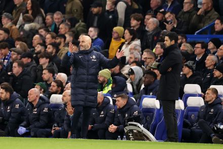 Mikel Arteta and Enzo Maresca