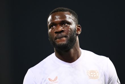 Victor Boniface looking on