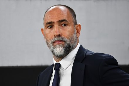 Igor Tudor on the sidelines