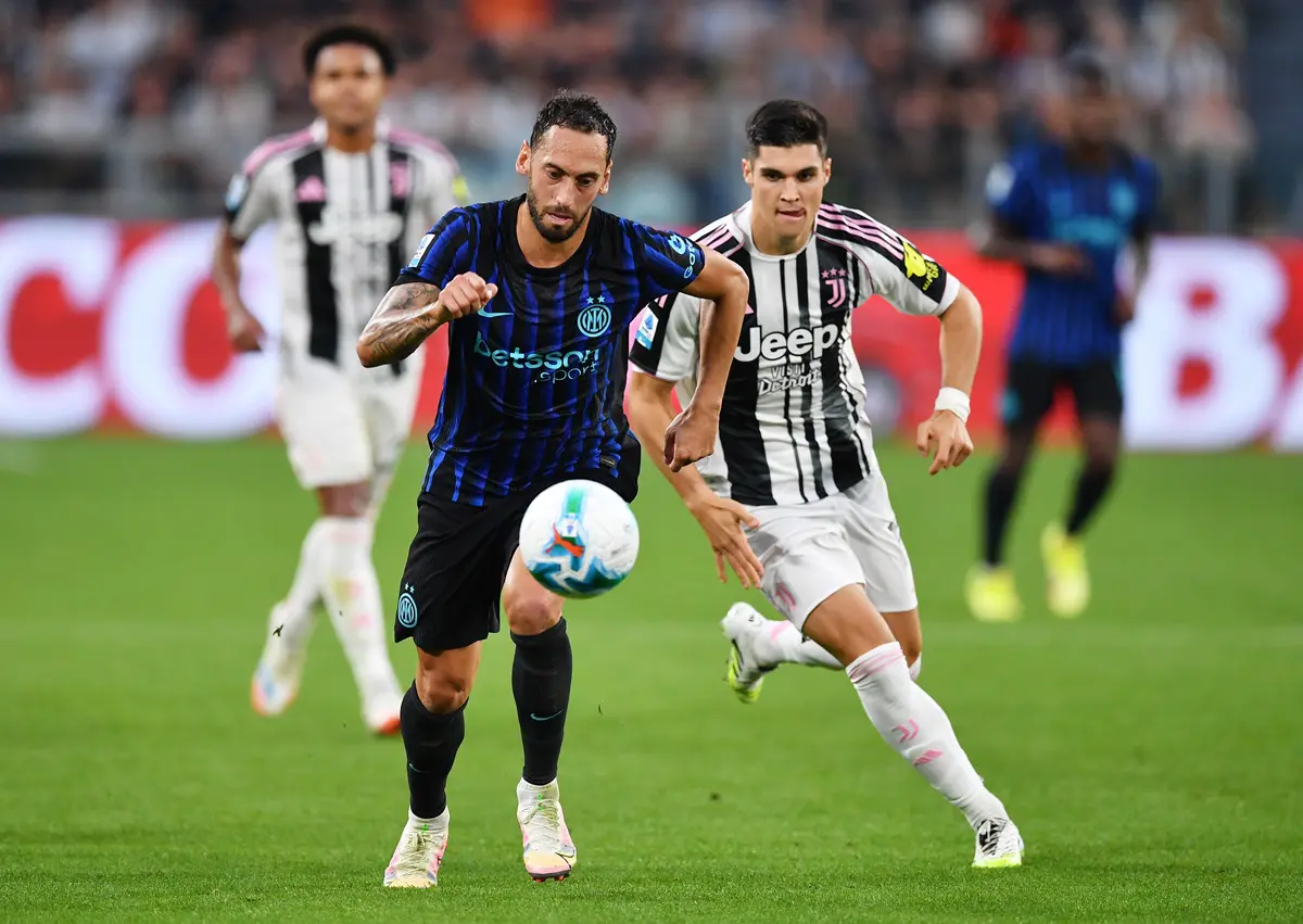 یوونتوس مقابل اینتر میلان دربی ایتالیا