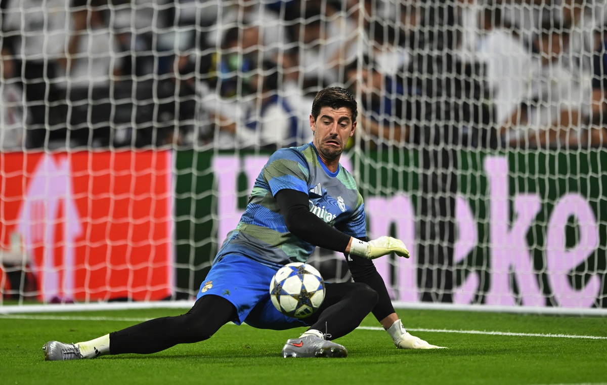 Thibaut Courtois insists it’s normal for Juventus to create chances