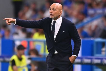 Luciano Spalletti during his time with Italy