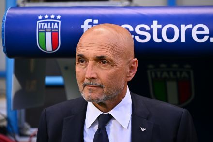 Luciano Spalletti during his time with Italy