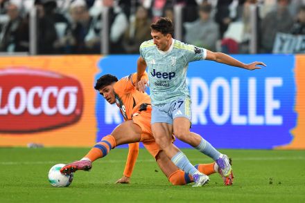 Andrea Cambiaso in action for Juventus