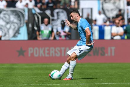 Mario Gila in action for Lazio