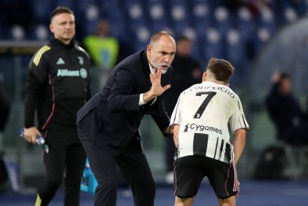 Francisco Conceicao with Igor Tudor