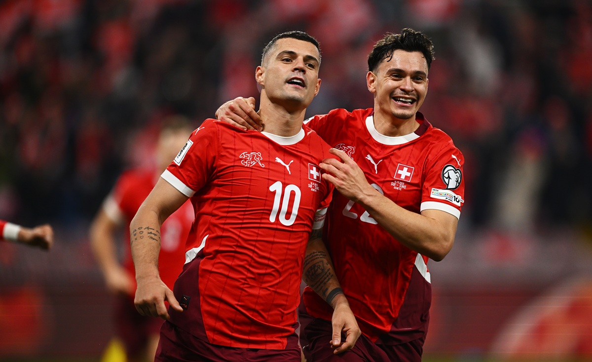 Granit Xhaka in focus