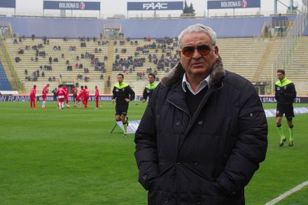 Pantaleo Corvino looking on