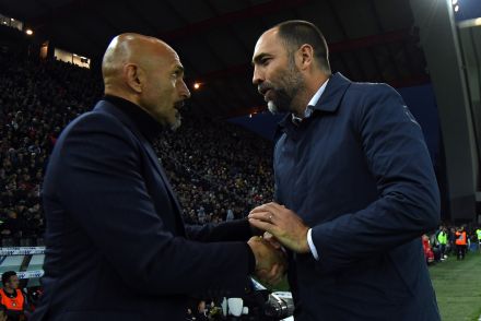 Luciano Spalletti and Igor Tudor