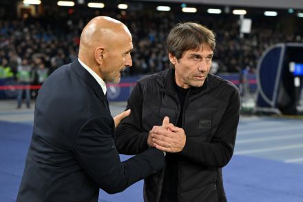 Antonio Conte and Luciano Spalletti