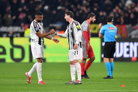 Fabio Miretti and Gleison Bremer