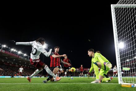 Marcos Senesi in action for Bournemouth