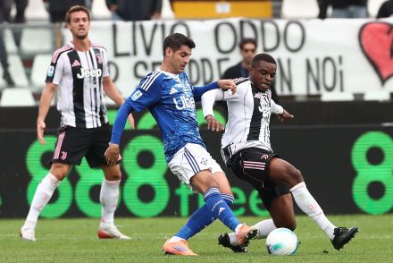 Alvaro Morata against Juventus