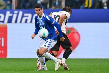 Alvaro Morata and Kenan Yildiz