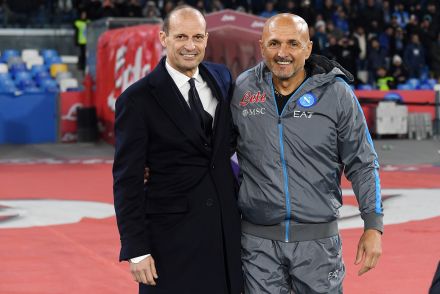 Luciano Spalletti and Max Allegri