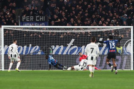 Kamaldeen Sulemana scoring in Juventus