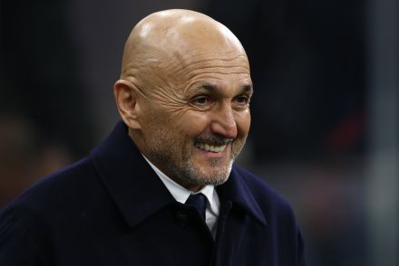 Luciano Spalletti smiling