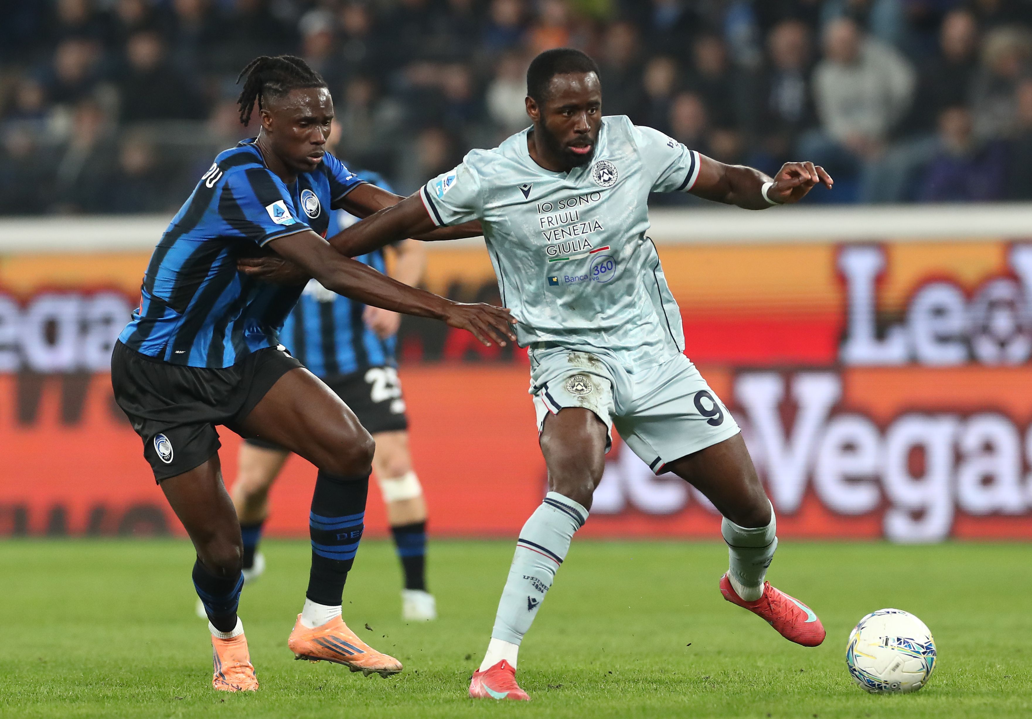 Keinan Davis in action for Udinese