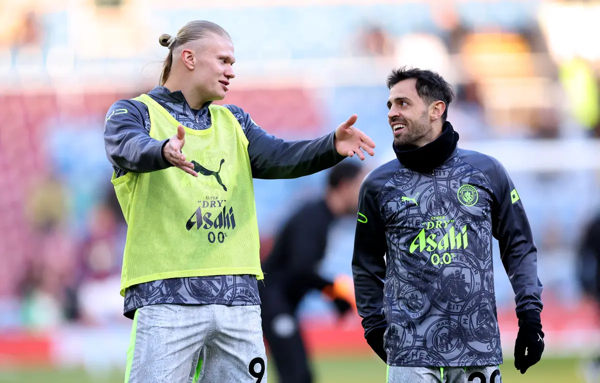 برناردو سیلوا در بازی منچسترسیتی